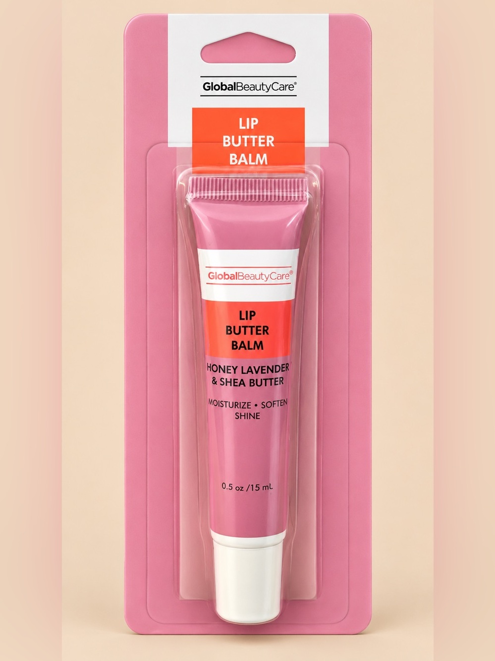 GlobalBeautyCare Lip Butter Balm Vanilla Bean & Shea Butter